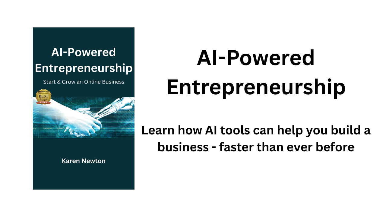 AI-Powered Entrepreneurship text and image of the book cover