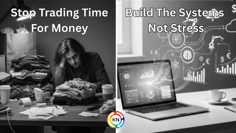 Side Hustle fail because people trade time for moey